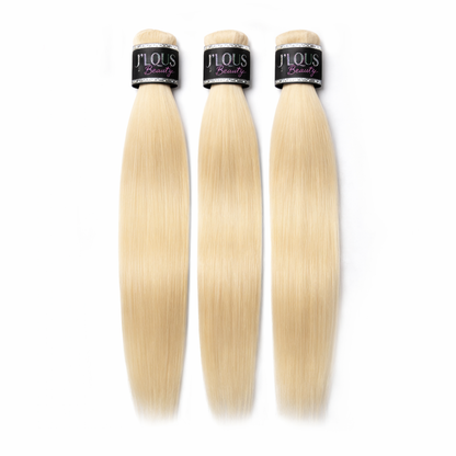J’lous Beauty Billionaire Blonde – 613 Platinum Straight Bundles